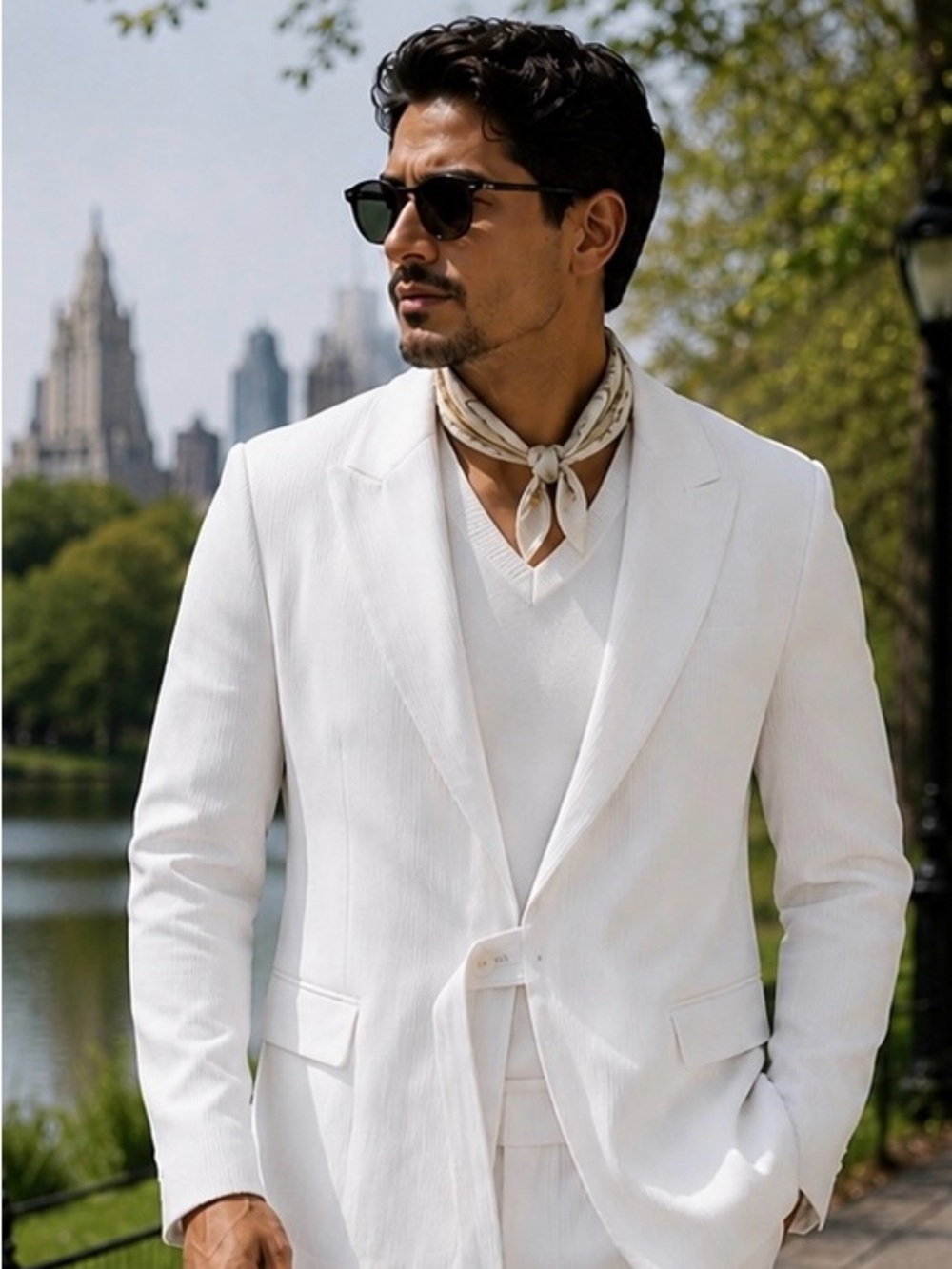 ASOS DESIGN Ribbed Tie-Front Suit Set